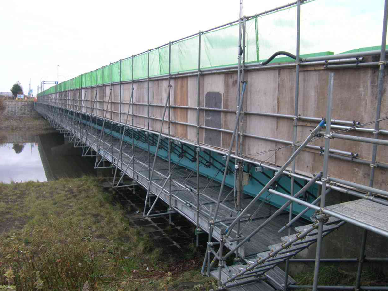 特殊足場|株式会社前川組